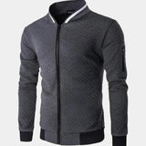Patrick | Blouson bombers texturé bleu marine