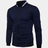 Patrick | Blouson bombers texturé bleu marine