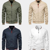 Roger | Blouson bombers léger vert olive