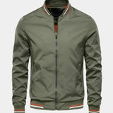 Roger | Blouson bombers léger vert olive