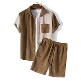 Ensemble Deux Pièces - Chemise Waffle
