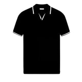 Polo en piqué avec des détails contrastés