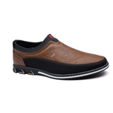 Chaussures en Cuir de Ville Slip-On