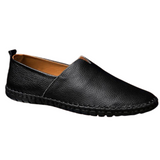 Mocassins en Cuir Cousus à la Main