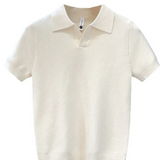 T-shirt Polo en Maille Respirante