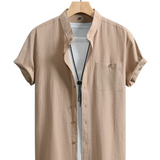 Chemise Décontractée à Manches Courtes
