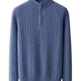 Deneb Cachemire Velours Mi-Zip