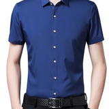 Chemise à Manches Courtes Business Casual