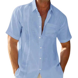 Chemise d'été en lin élégante