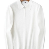 Pull Masculin Élégant avec Fermeture Éclair