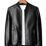 Veste en Cuir de Moto