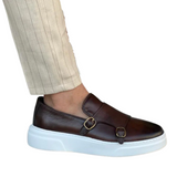 Mocassins en Cuir Slip-On
