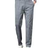 Pantalon à Carreaux Stretch