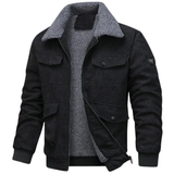 Veste Élégante en Cordon et Fleece