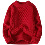 Lorenzo | Pull en tricot torsadé