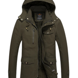 Veste d'Hiver Élégante avec Doublure en Coton