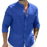 Chemise en lin décontractée