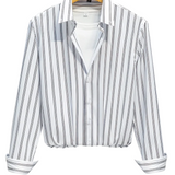 Chemise Masculine Élégante à Rayures