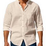 Chemise d'été en coton/lin