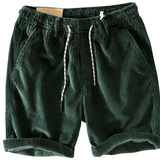 Shorts en velours côtelé