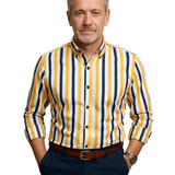 Chemise Casual Rayée pour Hommes