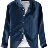 Chemise Décontractée en Coton et Lin