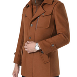 Manteau en Laine Élégant