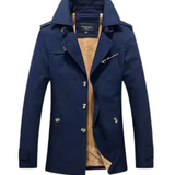 Manteau Trench Élégant Avec Doublure