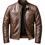 Veste en Cuir Vintage