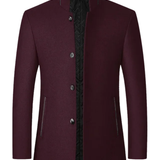 Manteau en Laine Élégant