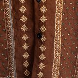 Chemise à Manches Courtes en Coton de Style Hawaïen pour Hommes
