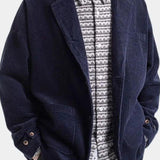 René | Veste décontractée en velours fin crème