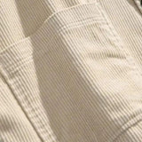 René | Veste décontractée en velours fin crème