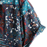 Chemise Casual en Coton pour Hommes à Manches Courtes