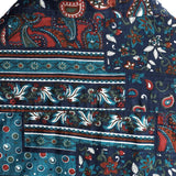 Chemise Casual en Coton pour Hommes à Manches Courtes