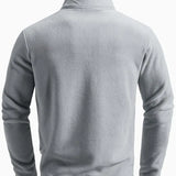 Sweater à manches longues avec fermeture éclair