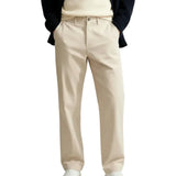 Chinos Herre en Beige Sable – Coupe Lâche