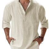 Piotr - Chemise en lin respirante pour homme