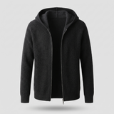 Hoodie zippé en laine Arven