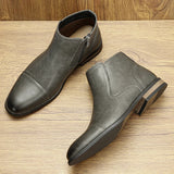 Bottines Chelsea en Cuir