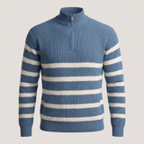 Pull zippé à rayures Blackwell