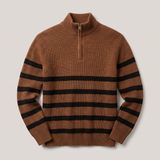 Pull zippé à rayures Blackwell