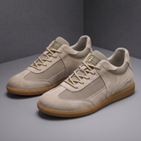 Baskets en cuir véritable Calvino