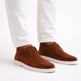 Achille | Mocassin montant en daim