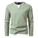 Iván | T-shirt Alwin Premium à manches longues en coton peigné