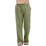 Pantalon en Lin Madeira