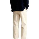 Chinos Herre en Beige Sable – Coupe Lâche