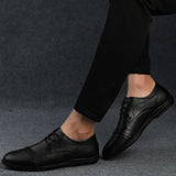 Chaussures en Cuir Élégantes
