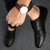 Chaussures en Cuir Élégantes