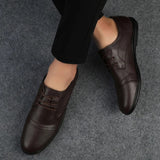 Chaussures en Cuir Élégantes
